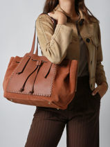 Shopping Bag Brumby Etrier Brown brumby EBRU150L-vue-porte