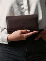 Continental L Leather Tradition Wallet Etrier Brown tradition ETRA095L-vue-porte