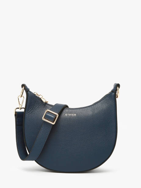 Sac Bandoulière S Tradition Cuir Etrier Bleu tradition ETRA102S