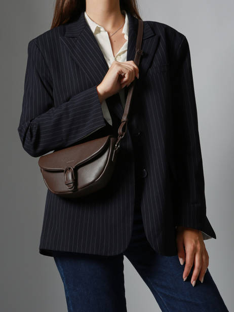 Sac Bandoulière S Oxer Cuir Etrier Marron oxer EOXE065U vue secondaire 1