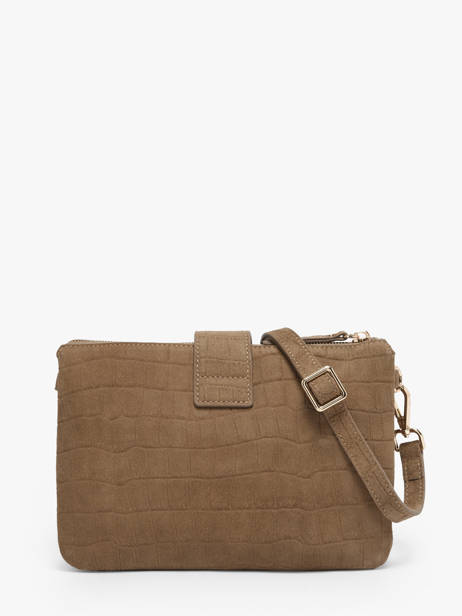 Sac Bandoulière Equestre Croco Cuir Etrier Marron equestre croco EECQ0143 vue secondaire 3